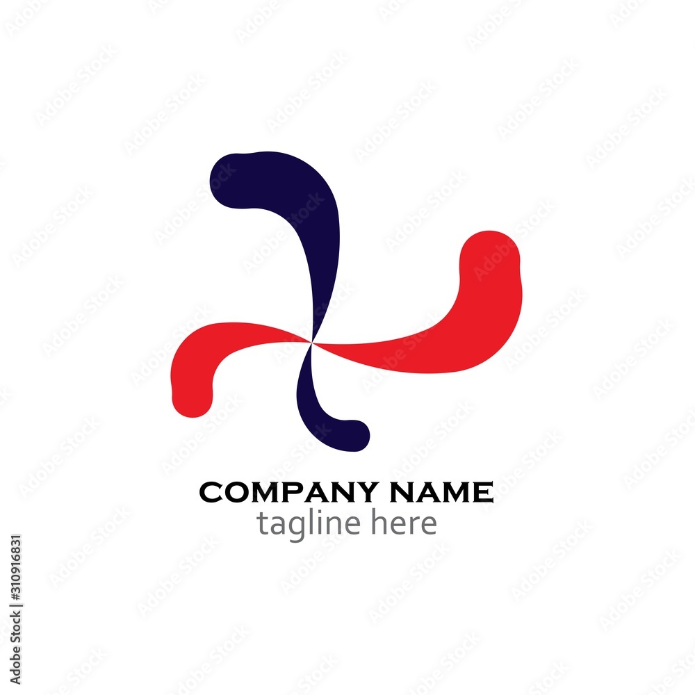 Obraz premium Business Element icon, Corporate vector logo design template