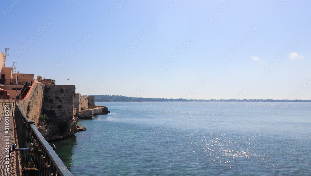 Mediterranean coastline 