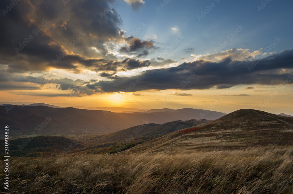 morning in the Bieszczady National Park