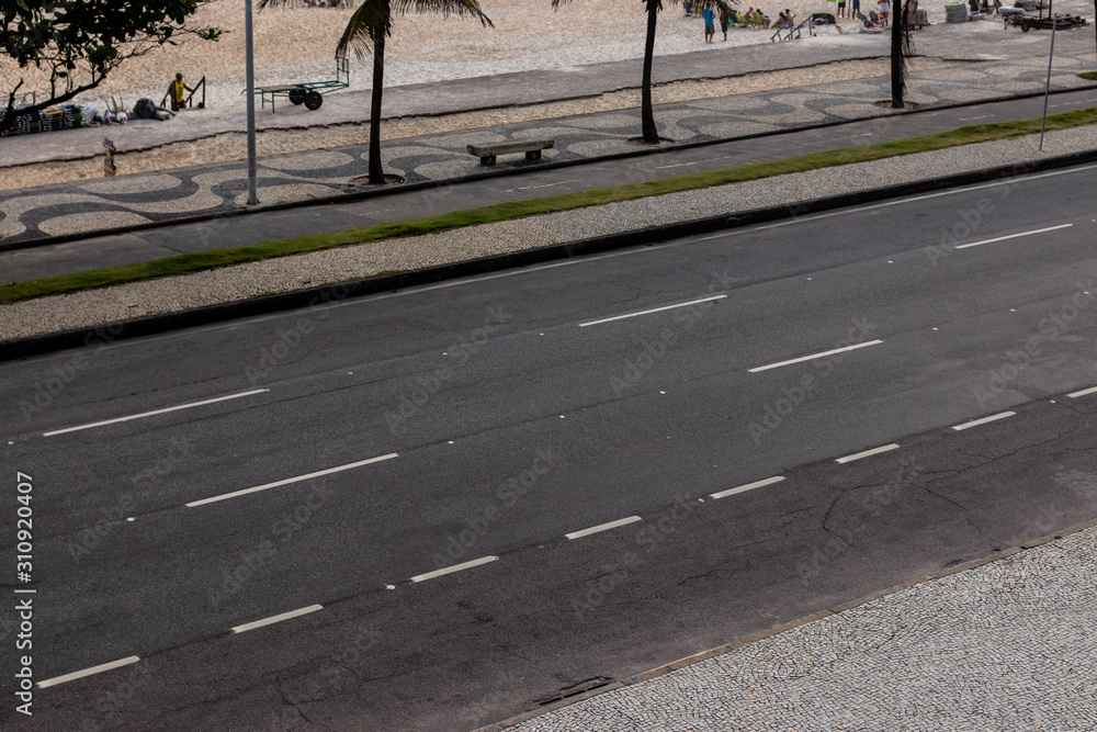 Fototapeta premium on the road