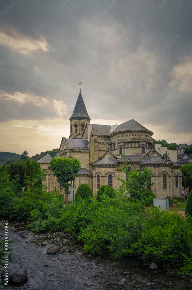 Eglise de la Bourboule en Auvergne