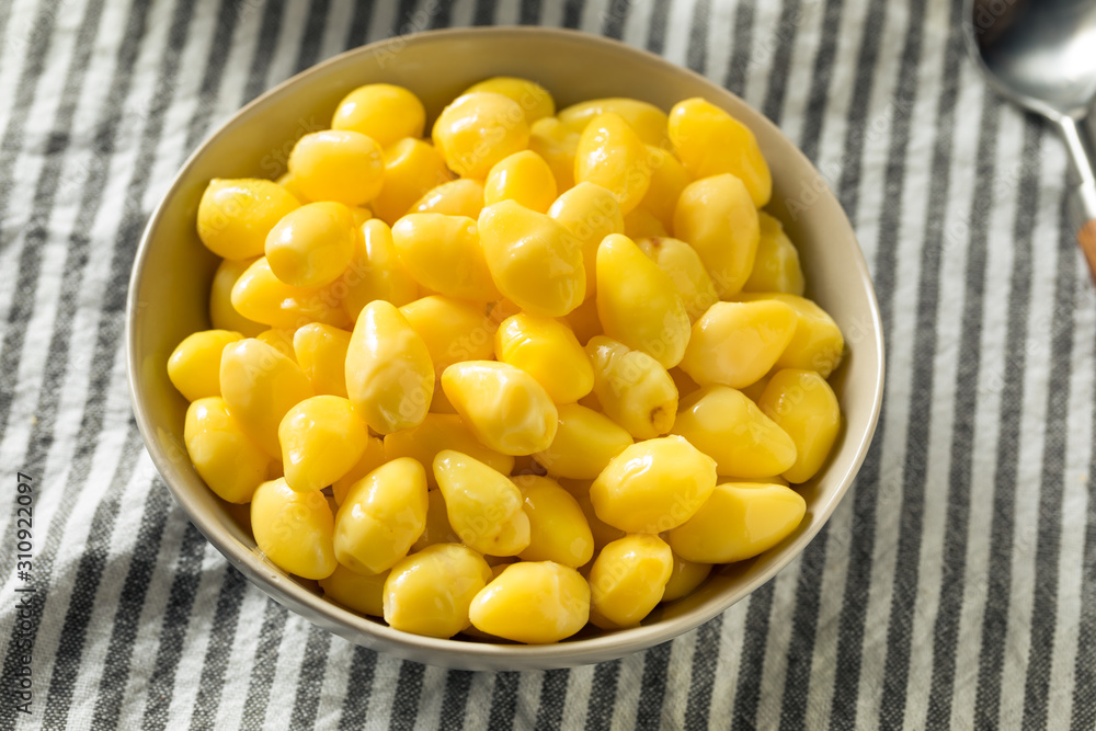 Organic Yellow Boiled Ginkgo Nuts Organic Yellow Boiled Ginkgo Nuts
