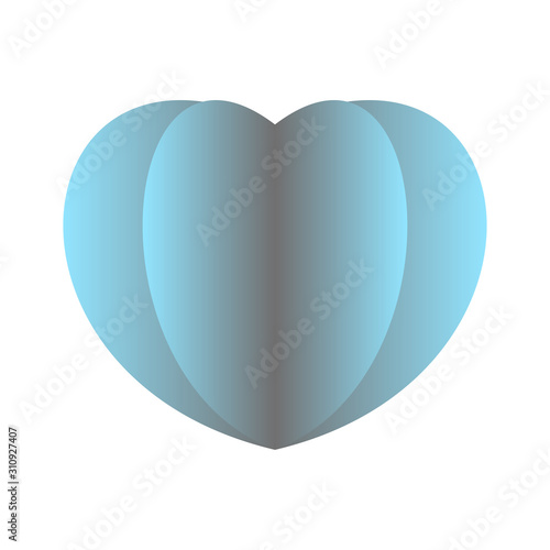 Paper elements in shape of ...