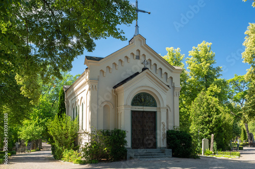 Chapel at the old cemetery in Uppsala, Sweden