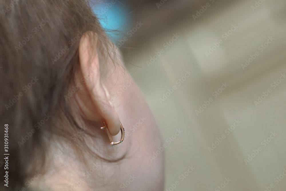 the puncture of ears to children is younger than three years the puncture of ears to children is younger than three years