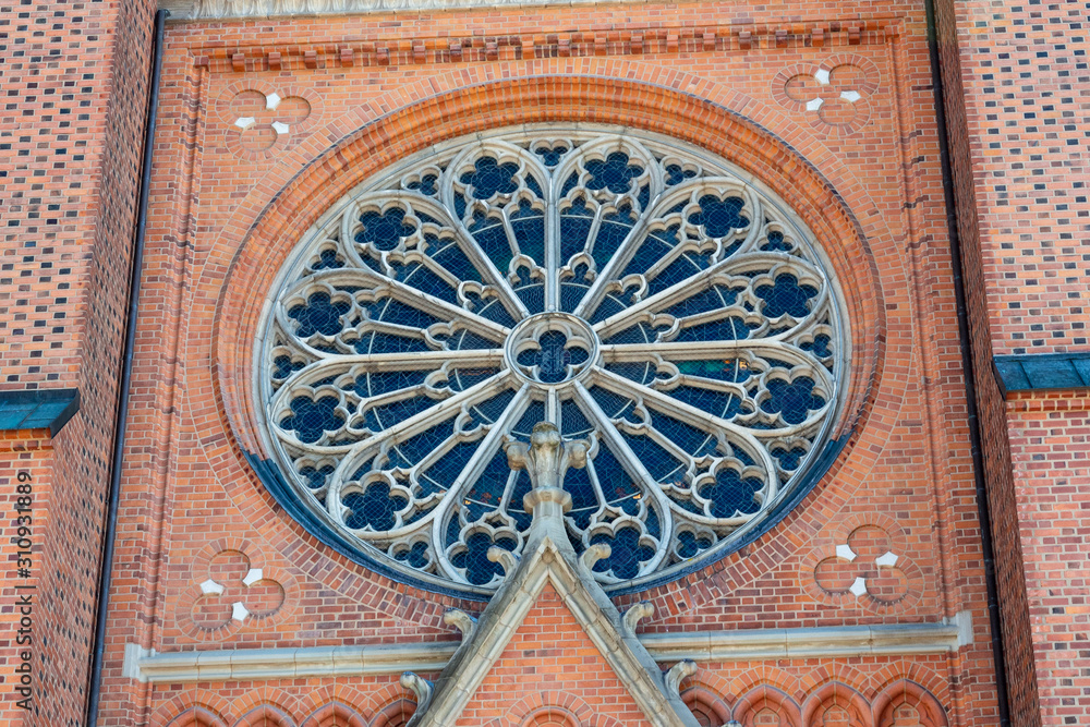 Decor of the Uppsala Cathedral, Sweden
