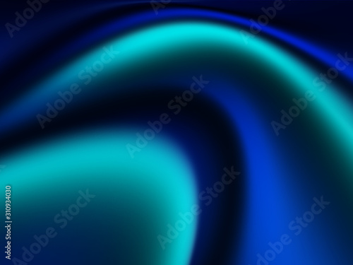  Abstract blue liquid wave background