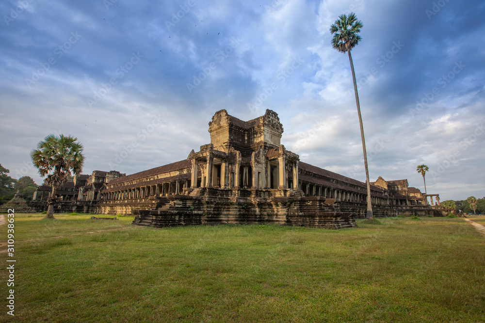 Angkor Wat West Corner