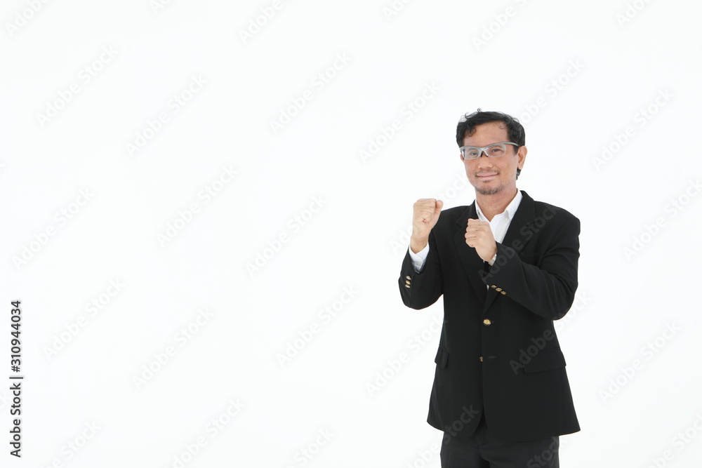 portrait of a businessman talking on mobile phone portrait of a businessman talking on mobile phone