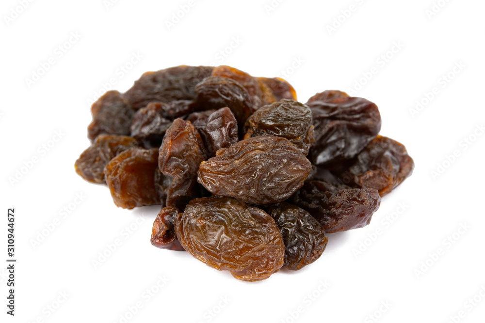 Raisins isolated on white background with clipping path . Raisins isolated on white background with clipping path .