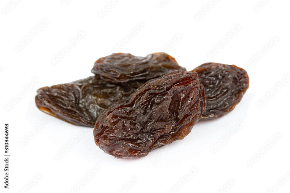 Raisins isolated on white background with clipping path . Raisins isolated on white background with clipping path .