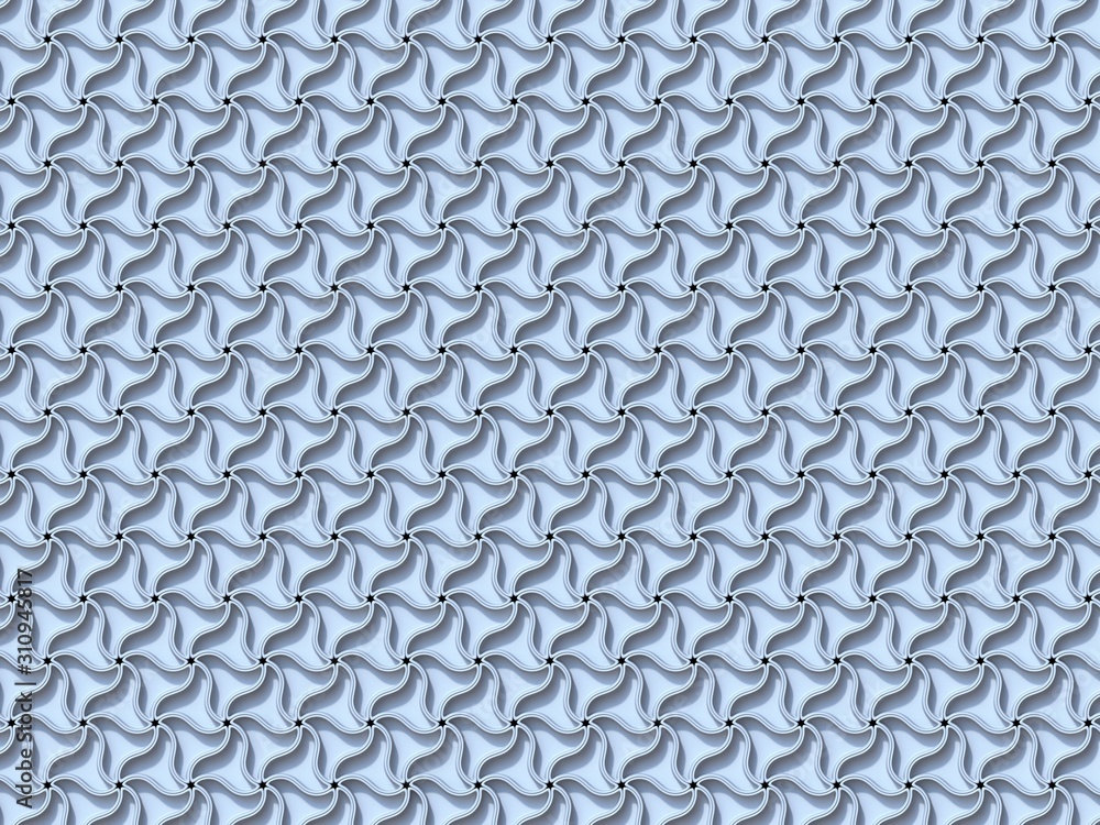 Abstract arc triangle white background 3D Abstract arc triangle white background 3D