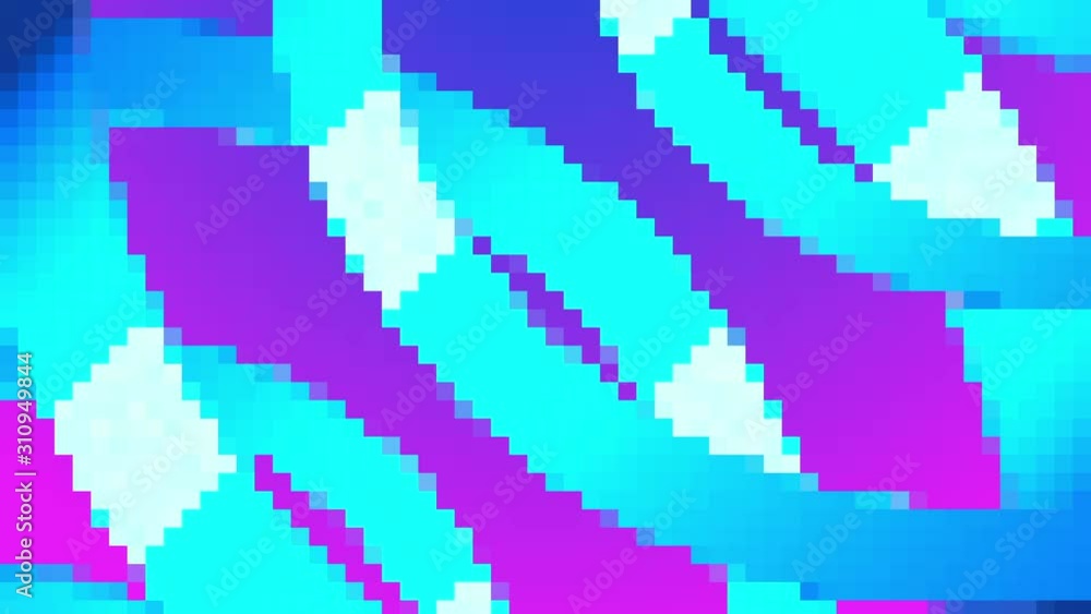 Retro 8-Bit Video Game background. Seamless looped Retro 8-Bit Video Game background. Seamless looped