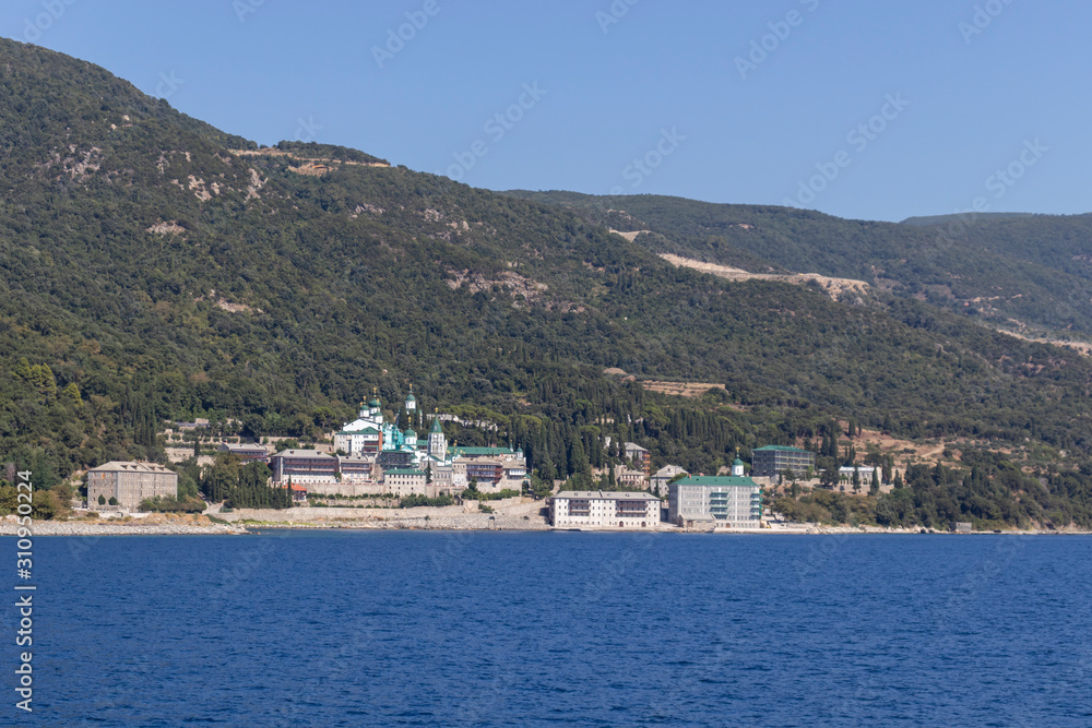 Saint Panteleimon Monastery at Mount Athos, Greece