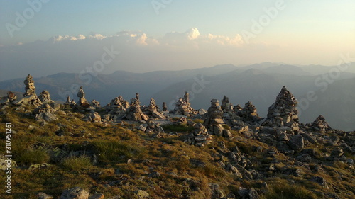 mountain stones