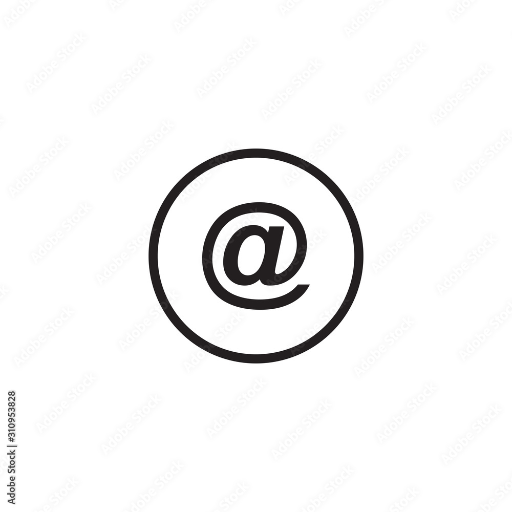 Email icon symbol vector illustration Email icon symbol vector illustration