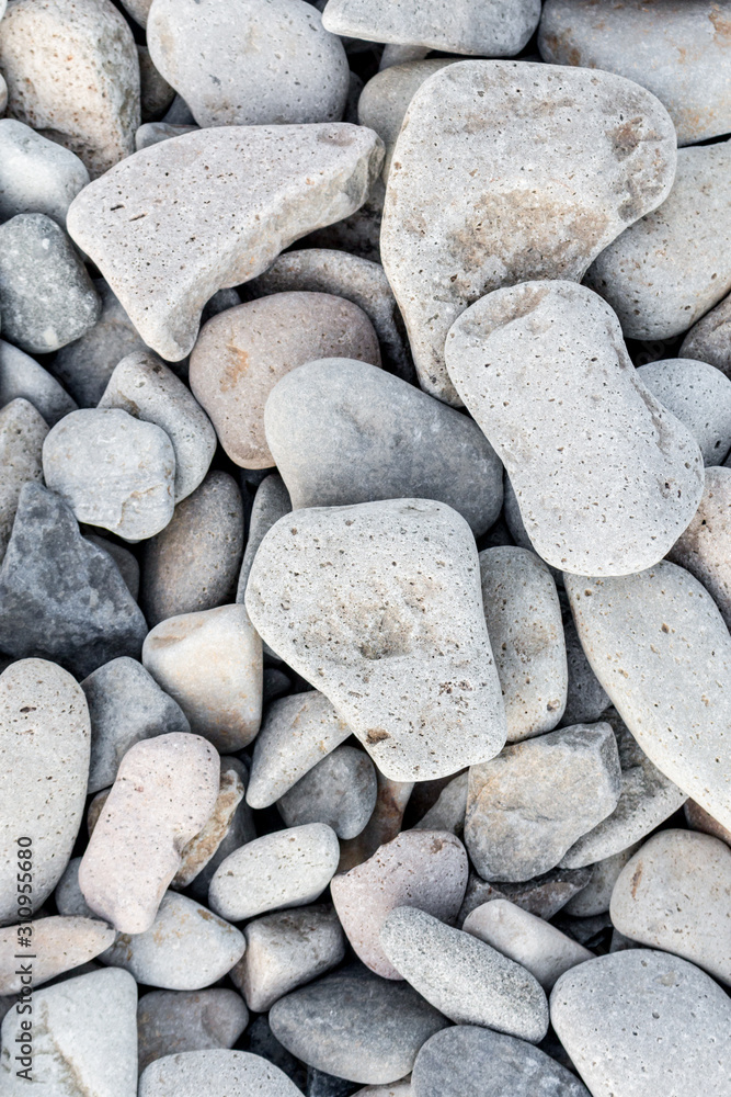 Background with marine pebble stones on the seaside. Background with marine pebble stones on the seaside.