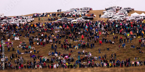 25,000 watch Annual Custer State Park, South Dakota, Buffalo Roundup