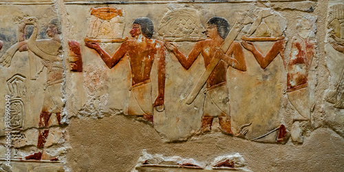 Egyptian Pictograph Sakkara Pyramid