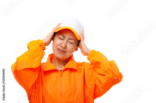 ストレスを抱える女性