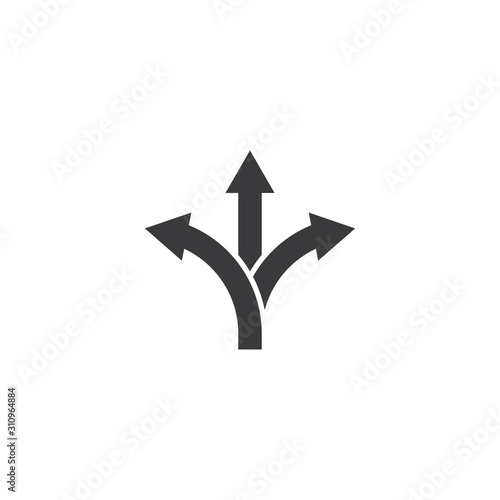 Arrow sign Logo Template vector symbol