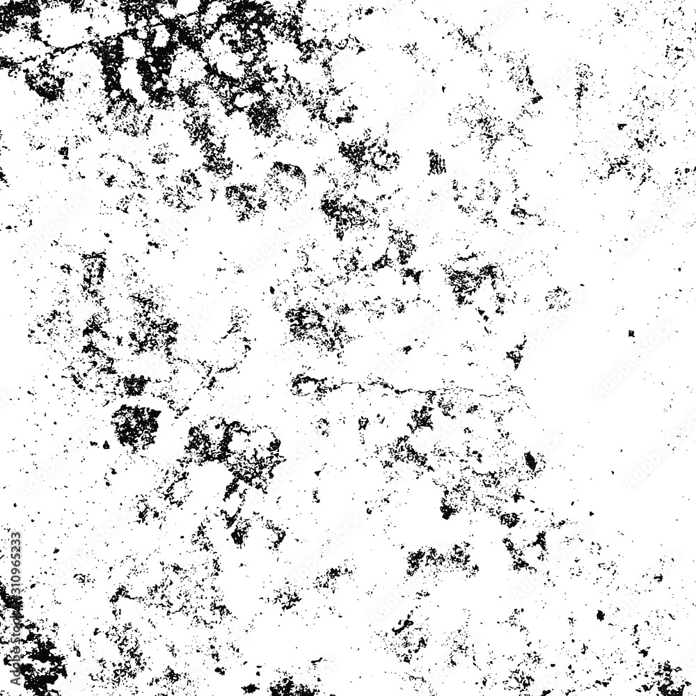 Vector grunge texture. Black and white abstract background. Eps10