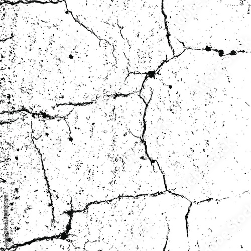 Vector grunge texture. Black and white abstract background. Eps10