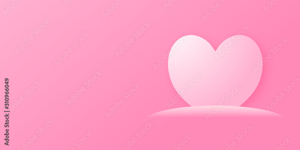 Simple pink love and heart shape for valentine, birthday, and anniversary. Suit for couple, business, and corporate. Simple pink love and heart shape for valentine, birthday, and anniversary. Suit for couple, business, and corporate.