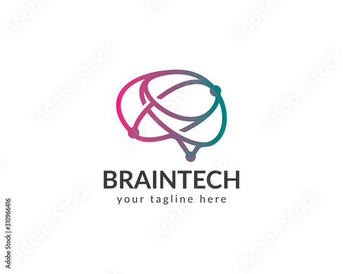 Brain technology logo