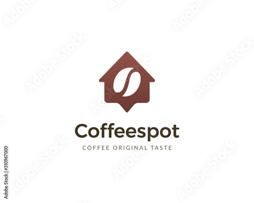 Coffee spot logo design