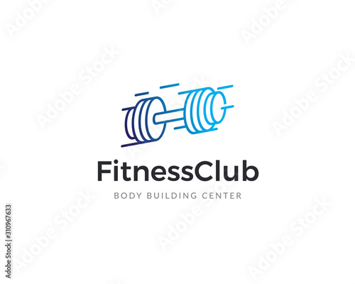 Fitness club logo design