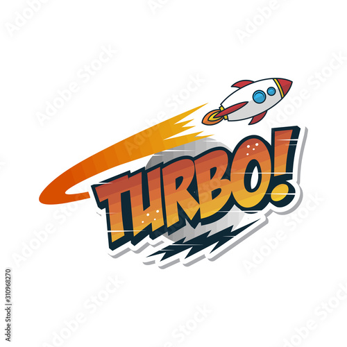 turbo booster rocket ship launch space exploration