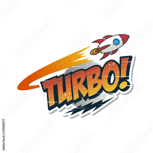 turbo booster rocket ship launch space exploration