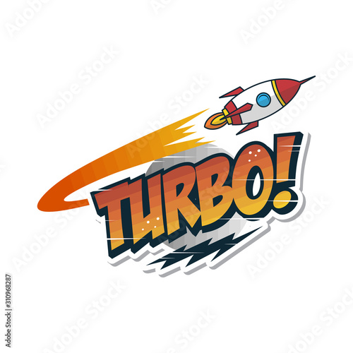 turbo booster rocket ship launch space exploration