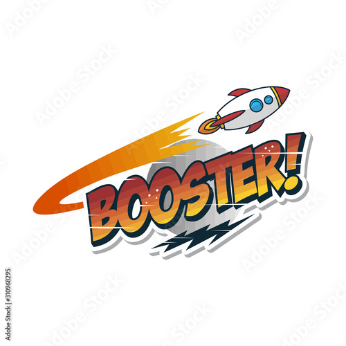turbo booster rocket ship launch space exploration