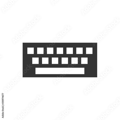 keyboard icon vector illustration for website and design icon