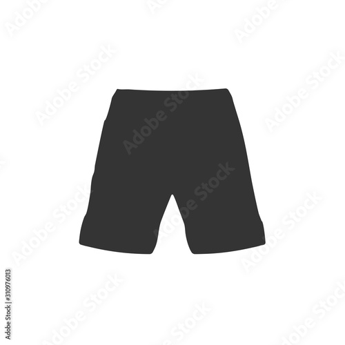 pair of shorts vector icon illustration for website and design use