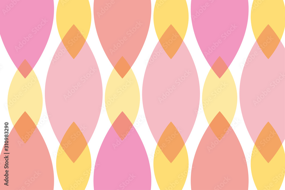 透明感のある抽象的なグラフィック画像