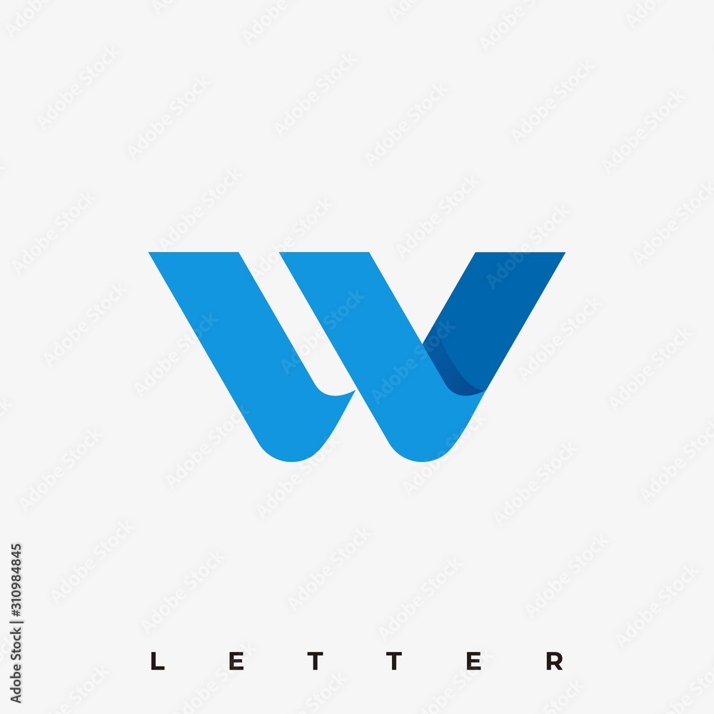 Abstract Letter Illustration Vector Template Abstract Letter Illustration Vector Template