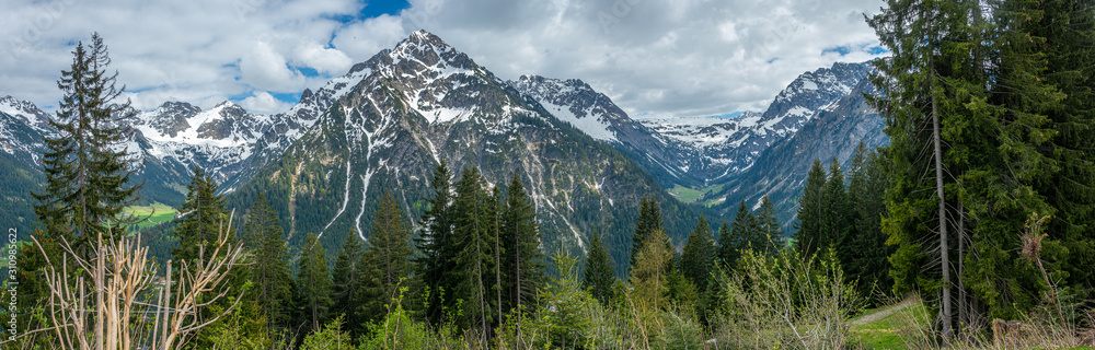 Obraz premium Alpenpanorama