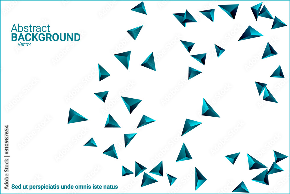 Triangular background.
Triangular background.