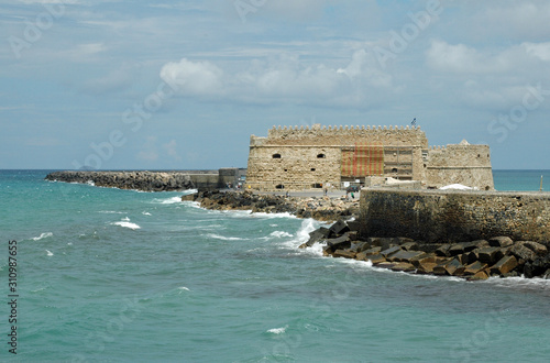 La forteresse de Koulès à Héraklion en Crète