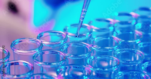 Lab Research Test Tubes