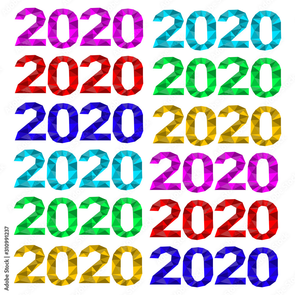 background new year 2020 vector design background new year 2020 vector design