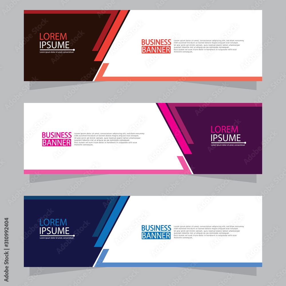 Vector abstract design web banner template. Web Design Elements - Header Design. Abstract geometric web banner template on grey background.Modern banner. Vector abstract design web banner template. Web Design Elements - Header Design. Abstract geometric web banner template on grey background.Modern banner.