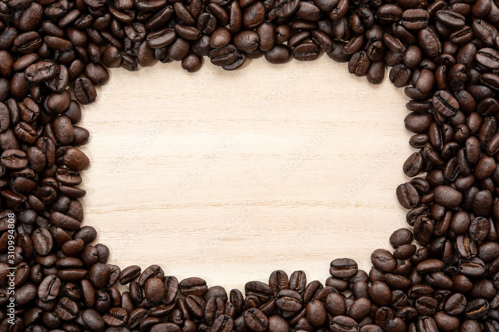 Frame of coffee beans. No edit real photo. Frame of coffee beans. No edit real photo.