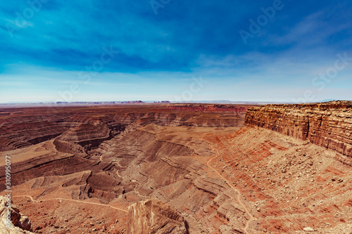 Overview of San Juan River Canyons from Muley Points © Nicolas VINCENT