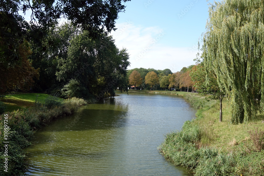Binnengracht in Middelburg