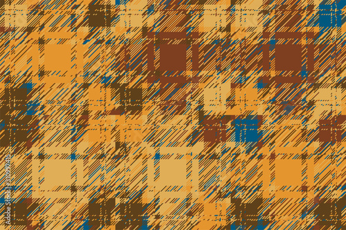 Modern glitch background. Color geometric abstract pattern vector.