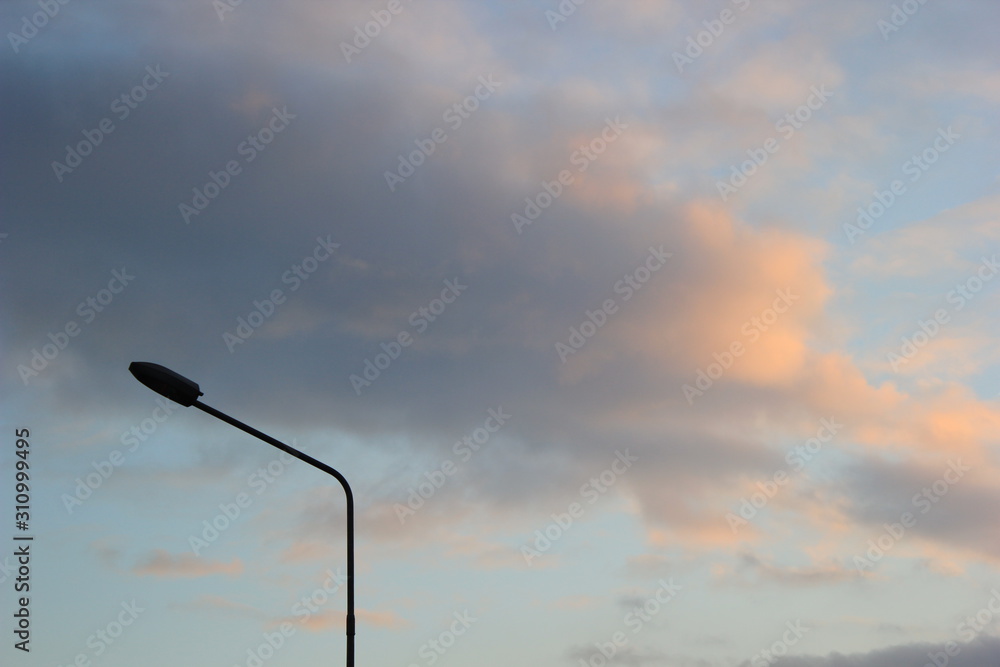 A lantern and a cloud A lantern and a cloud